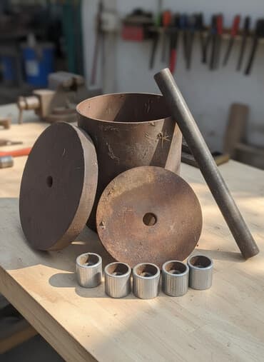 продажа домашних животных: Гранулятор хотел сделать гранулятор и собрал некоторы детали блинчик — 1