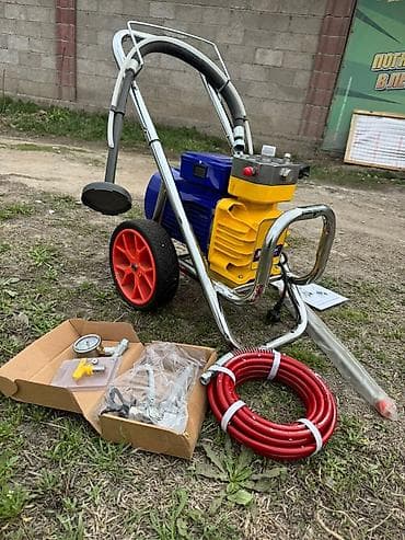 Безвоздушный аппарат для покраски, Новый, В наличии