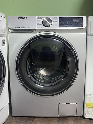 Стиральная машина Samsung с фронтальной загрузкой и дверцей AddWash at lalafo.kg Стиральная машина Samsung с фронтальной загрузкой и дверцей AddWash