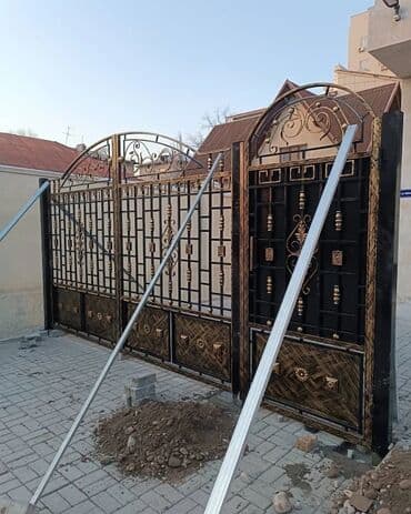 ремонт откатных ворот: Сварка | Решетки на окна, Навесы, Ворота Демонтаж, Монтаж, Доставка — 7