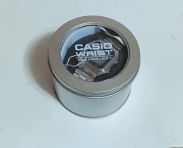 amazfit bip: Casio новые электронные часы, на металлическом браслете в коробке — 1