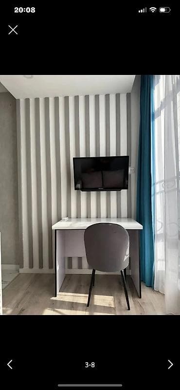 аеропорт манас: 2 комнаты, Люкс, элитка, Манаса/Боконбаева, Постельное белье, Кондиционер, Бронь — 3