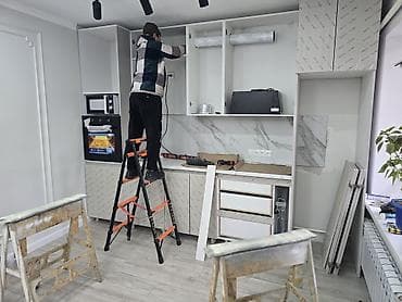 монтаж мебели: РЕМОНТ КОРПУСНАЯ МЕБЕЛИ С ГАРАНТИИ Что делаем: - Кухни «под ключ» — 10