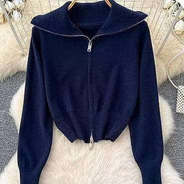 Личные вещи: Кардиган, Трикотаж, Короткая модель, Осень-весна, Вязаная модель — 1