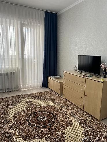 Комнаты: Сдается 1-комнатная квартира со всеми условиями в мкр Тунгуч. Рядом — 2