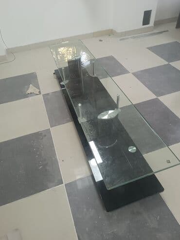 Офисный стол, Б/у, Нерегулируемый, цвет - Коричневый, ЛДСП, Самовывоз