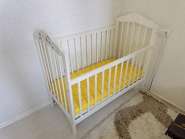 деревянный манеж качалка: Кровать 3000с Детская кроватка с маятниковым механизмом (качание — 2