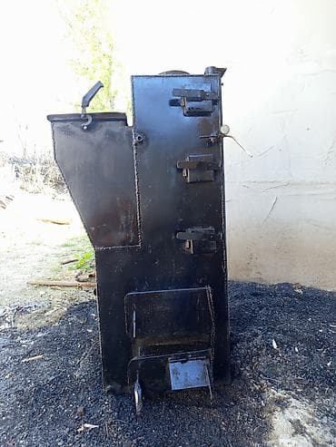 Твердотопливный котёл Для дома, Тип управления: Механический