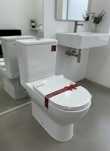 устанавливаем унитазы: Унитаз Напольный, Материал: Фарфор — 1