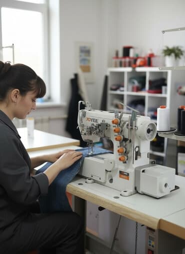 оперативная память v color: Швейная машина Janome, Распошивальная машина, Полуавтомат — 1