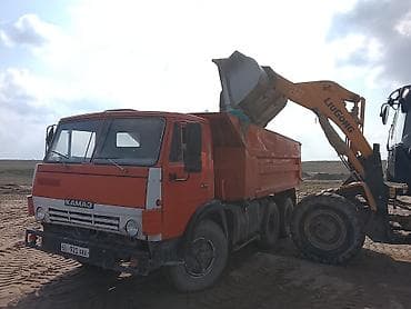 куплю песок: Песок, Ивановский карьер, Насыпью, Камаз — 1