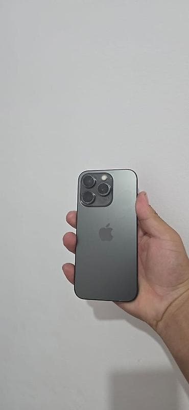 face id: IPhone 15 Pro, 256 ГБ, Black Titanium, Кабель — 1