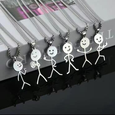 бонбоньерки из сухофруктов: Забавная подвеска Stickman, креативное украшение — 3