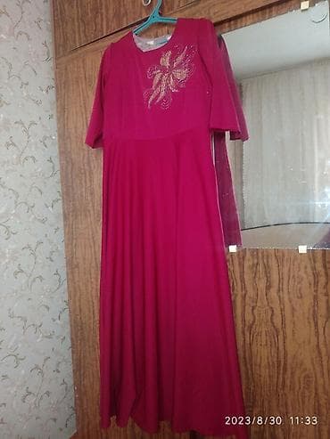 5 4: Вечернее платье, Длинная модель, 5XL, 6XL — 5