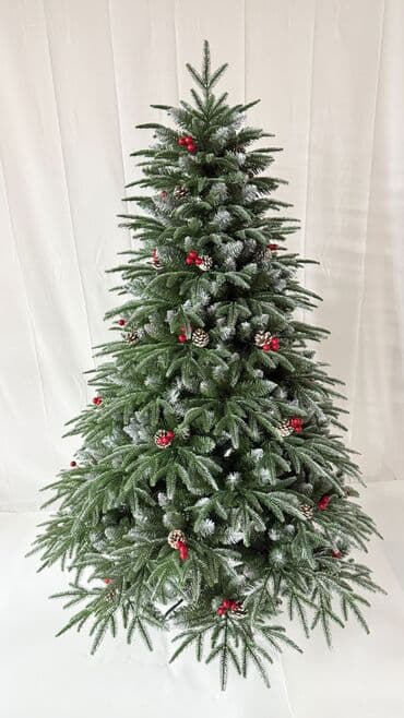 хвойные гирлянды: Люксовые ёлки премиальные модели Усиленые шарнирыпрочный метал — 5