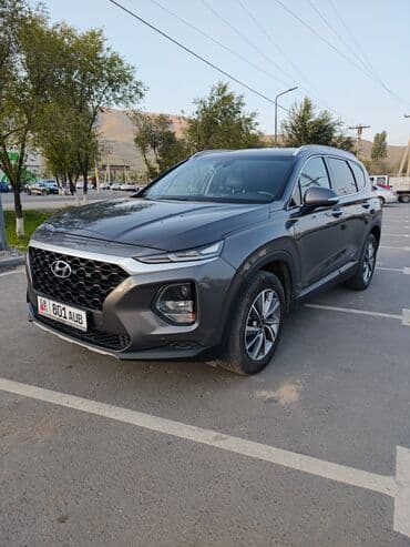 авто рассрочка бишкек без первоначального взноса: Hyundai Santa Fe: 2018 г., 2 л, Автомат, Дизель, Кроссовер — 2