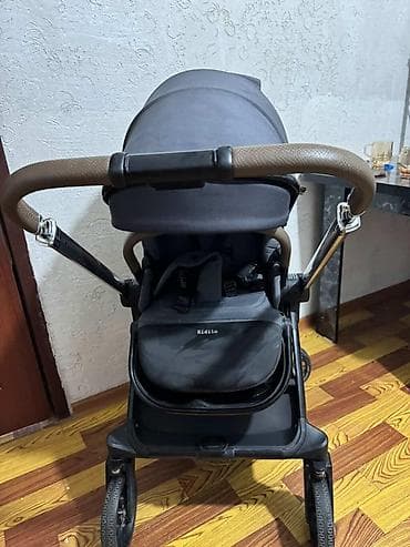 детские коляски ретро: Коляска, Другой бренд, цвет - Черный, Б/у — 5