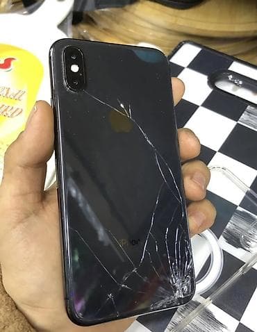 IPhone Xs, Б/у, 64 ГБ, Черный, 81 %