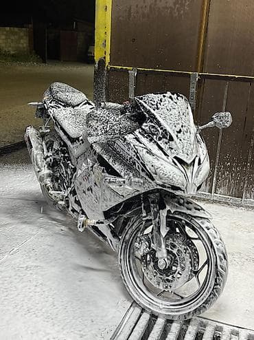 байкерские кожаные куртки: Спортбайк Kawasaki, 400 куб. см, Бензин, Взрослый, Новый — 3
