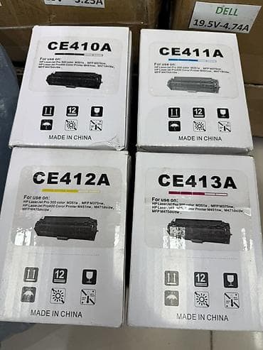 Совместимые тонер‑картриджи для HP (серия CE410A–CE413A) Модели: -