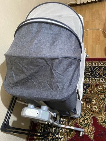 гнездо для новорожденных: Электронная колыбель-качалка для новорождённого с функцией бокового — 2