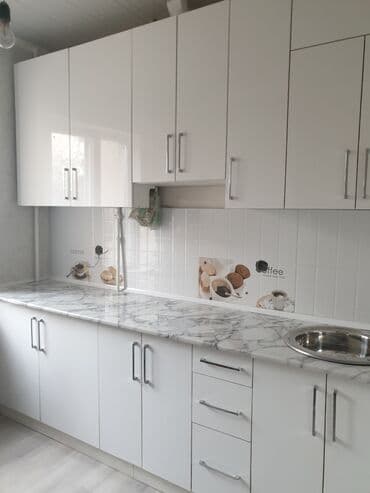 склад кухонная мебель: Буйрутма эмеректер, Ашкана, Ашкана гарнитурасы, Үстөл үстү, Керебет — 14