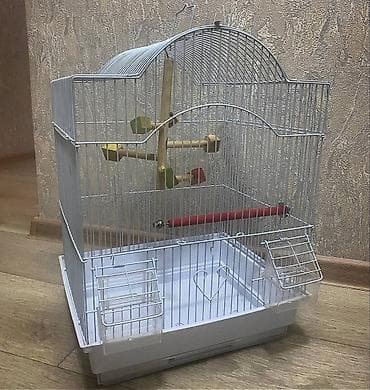 КАРА-БАЛТА Продам новую клетку для попугаев!не пользовались клетка at lalafo.kg КАРА-БАЛТА Продам новую клетку для попугаев!не пользовались клетка