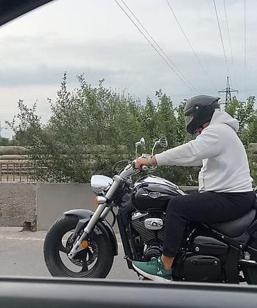 маторная лодка: Классический мотоцикл Suzuki, 800 куб. см, Бензин, Взрослый, Б/у — 5