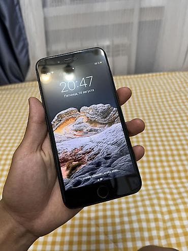 iphone 7 plus 256: IPhone 7 Plus, Б/у, 128 ГБ, Black Titanium, 85 % — 1