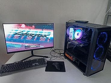 Компьютер, ядер - 6, ОЗУ 16 ГБ, Для несложных задач, Б/у, Intel Core i5, AMD Radeon RX 5600 XT, SSD