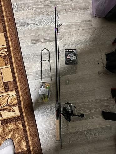 Спиннинговый комплект для рыбалки В комплект входит: 1. Удилище ultra — 2