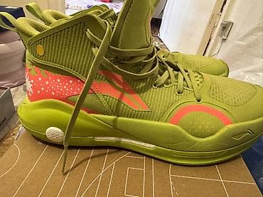 Босоножки, сандалии, шлепанцы: Мужские кроссовки, 41.5, 42, Новый, цвет - Зеленый — 1