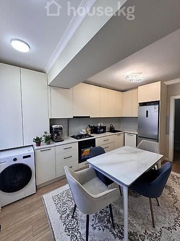 70: 2 комнаты, 70 м², Кок-Жар мкр Элитка, 3 этаж, Свежий ремонт — 6