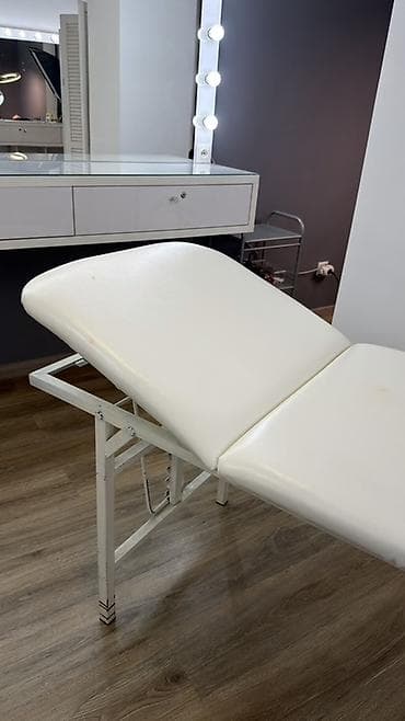 Матрастар: Косметологическая/массажная кушетка с регулируемым изголовьем - — 2