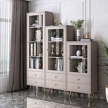 Современный модульный стеллаж-шкаф витринного типа. 5т. 7,5т. 10тыс -