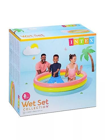 детские бассейны бишкек: 🌈 Детский надувной бассейн Intex 147×33 см 💦 👶 Безопасный бассейн для — 3