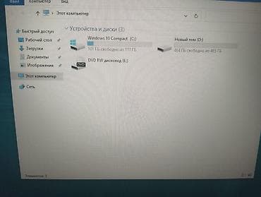 i3: Компьютер, ОЗУ 4 ГБ, Для работы, учебы, Б/у, Intel Core i3, HDD — 3