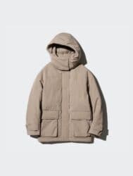 mango: 1. Пуховик-парка Uniqlo, размер М, новая цвет черный. цена 13500 сом — 3