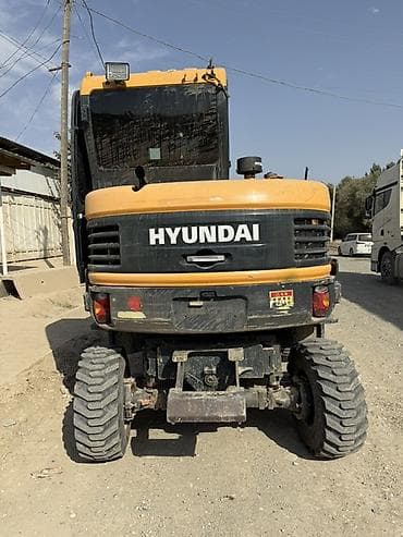 ох 300: Экскаватор, Hyundai, Колесный — 4
