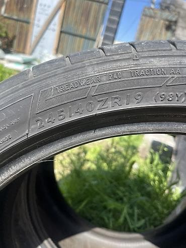 r 21: Шины 245 / 40 / R 19, Лето, Пара, Легковые, Япония, Dunlop — 1