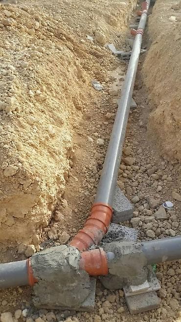 Монтаж наружной канализации под ключ - Земляные работы: разработка