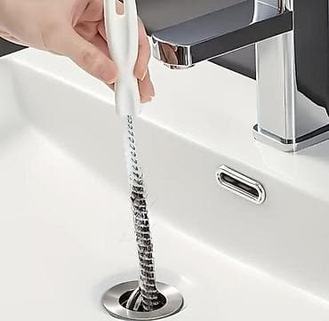 Гибкий ерш‑змейка для прочистки слива. 50 см. - Предназначение