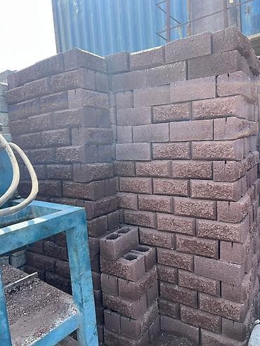 кирпич скупка: Пескоблок Рваный, Заборный, 150x400x200, Бесплатная доставка — 6