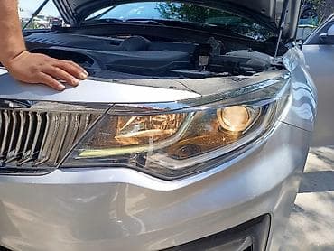 Автозапчасти: Левая передняя фара для Kia K5 Акула 🦈 Оригинал. 2018–2020 гг — 3