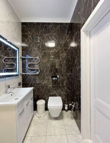 квартиры посуточно бишкек аламедин 1: 1 бөлмө, Душ кабинасы, Жаздык, жууркан-төшөк каптары, Кондиционер — 4