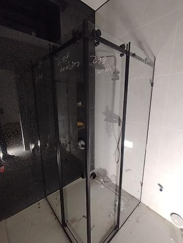 перегородка душевая: Стеклянные перегородки и двери для душа на заказ - Изготовление и — 5