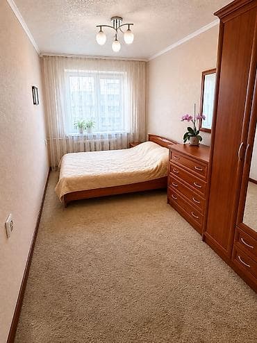 2 room flat: 3 комнаты, 63 м², 104 серия, 4 этаж, Косметический ремонт — 5