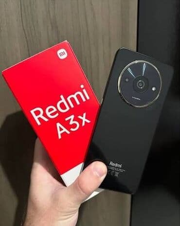 а3 редми: Redmi, Redmi A3x, түсү - Кара — 1