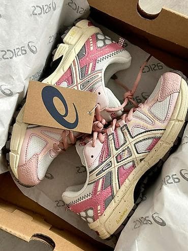 красовки 37: Кроссовки, 36, 37, 38, Asics, Новый, цвет - Розовый, Самовывоз, Бесплатная доставка — 3