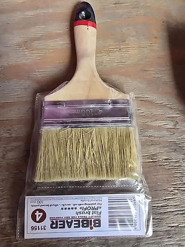 Кисть плоская BEAR “PROFI” 100 мм (№4) - Ширина рабочей части: 100 мм